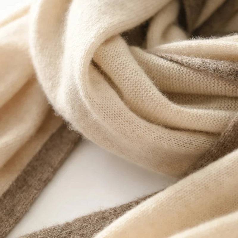 Cashmere  knitted scarves - Xmaker