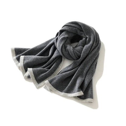 Cashmere  knitted scarves-Xmaker