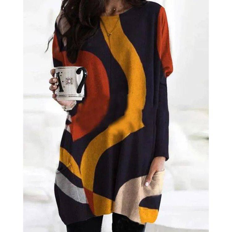 Winter Skirt Long-sleeved Sweater For Women - Xmaker