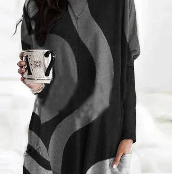 Winter Skirt Long-sleeved Sweater For Women - Xmaker