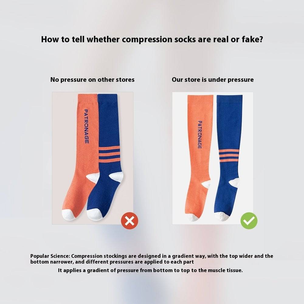 Fitness Calf Sports Cotton Socks - Xmaker