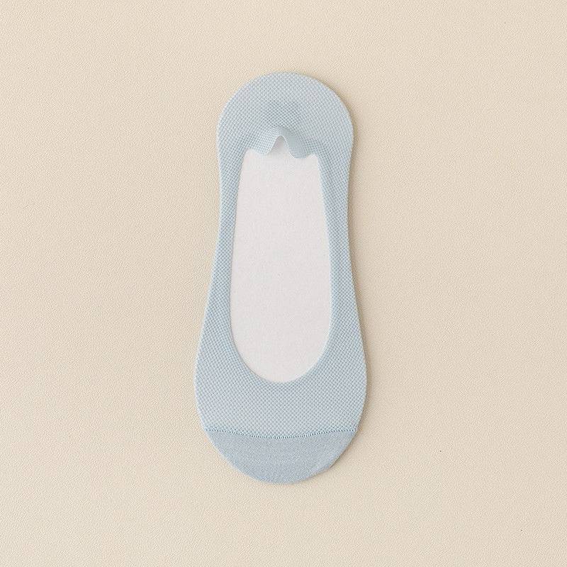 Cotton Non-slip Tight Ice Silk Invisible Boat Socks - Xmaker