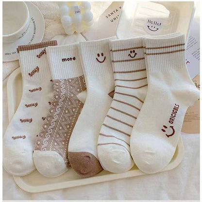 Polyester Cotton Versatile Men's And Women's Socks - Xmaker