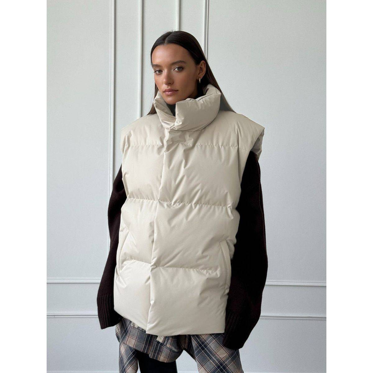 Cotton Vest Coat - Xmaker