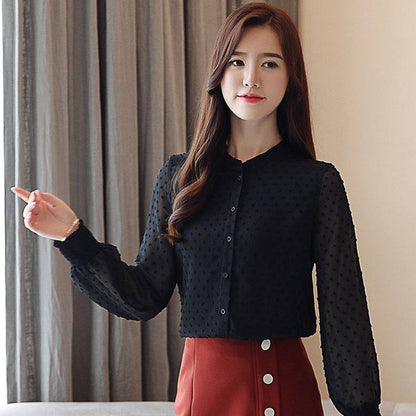 Woman Blouses Spring Long Sleeve Women Shirts - Xmaker