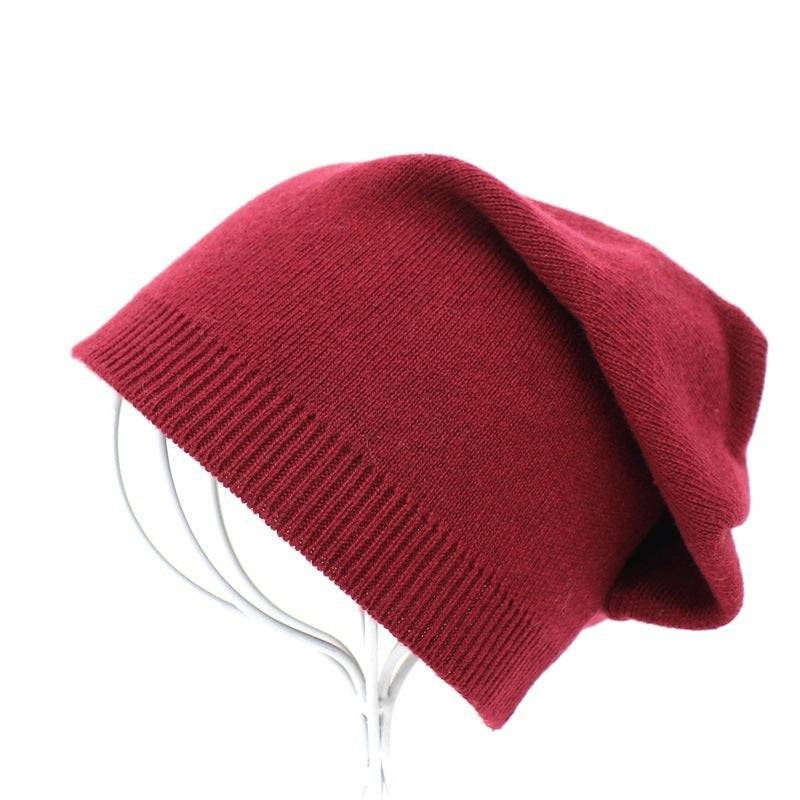 Women's Thin Knitted Woolen Cap - Xmaker