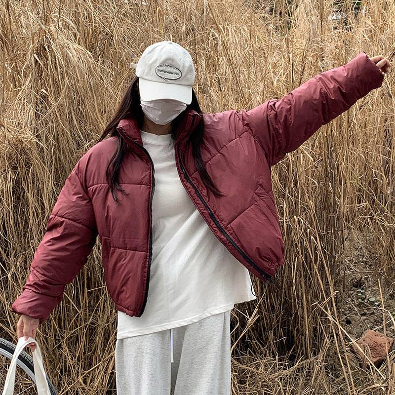 Women's Short Winter Bread Coat - Xmaker