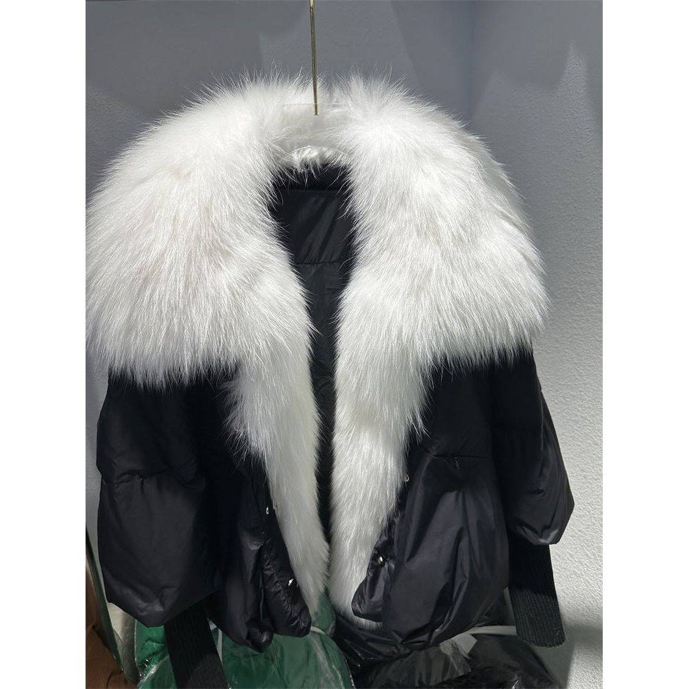 White Down Jacket Niche Design Women's - Xmaker