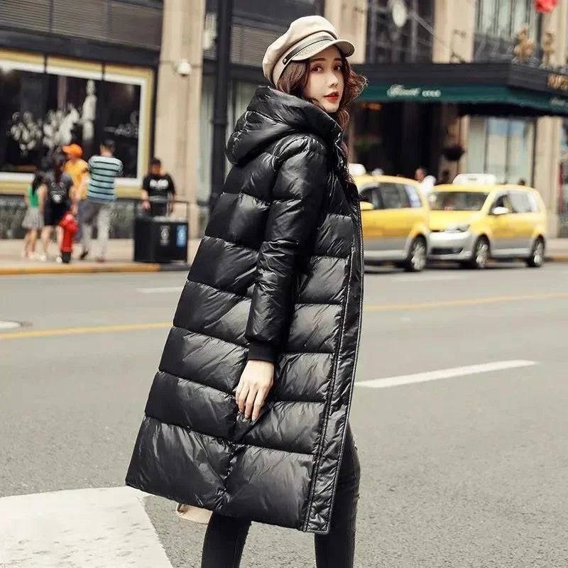 Long Jacket Winter Down Cotton Jacket Women's - Xmaker