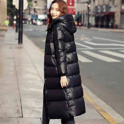 Long Jacket Winter Down Cotton Jacket Women's - Xmaker