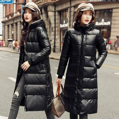 Long Jacket Winter Down Cotton Jacket Women's - Xmaker