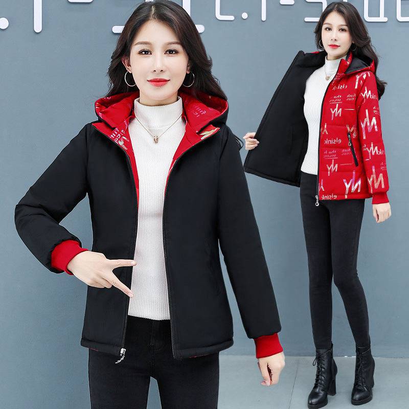 Women's Double-sided Down Cotton-padded Jacket Winter - Xmaker