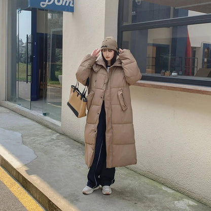 Women Winter Warm Long Coat - Xmaker