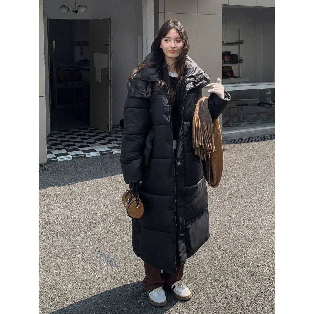 Women Winter Warm Long Coat - Xmaker