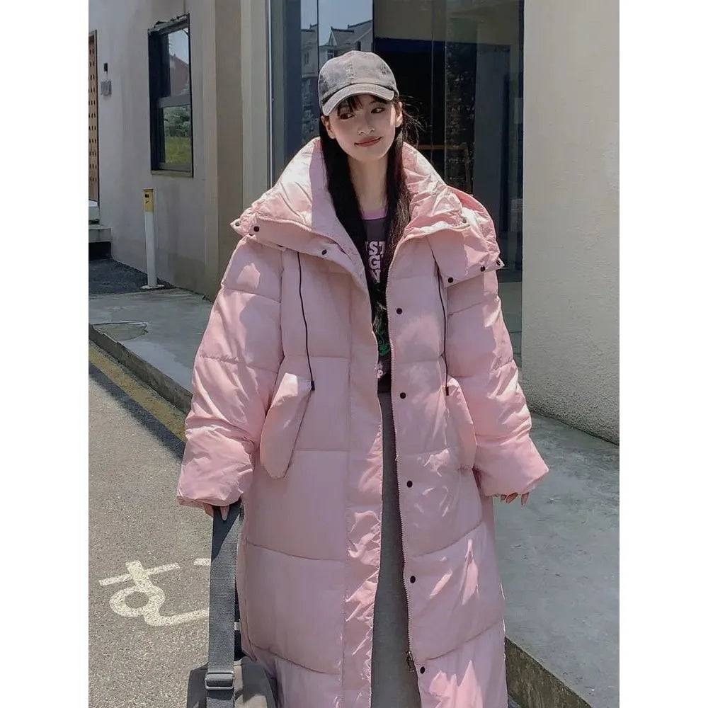 Women Winter Warm Long Coat - Xmaker