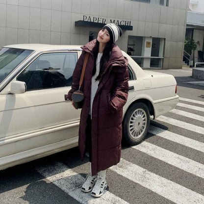 Women Winter Warm Long Coat - Xmaker