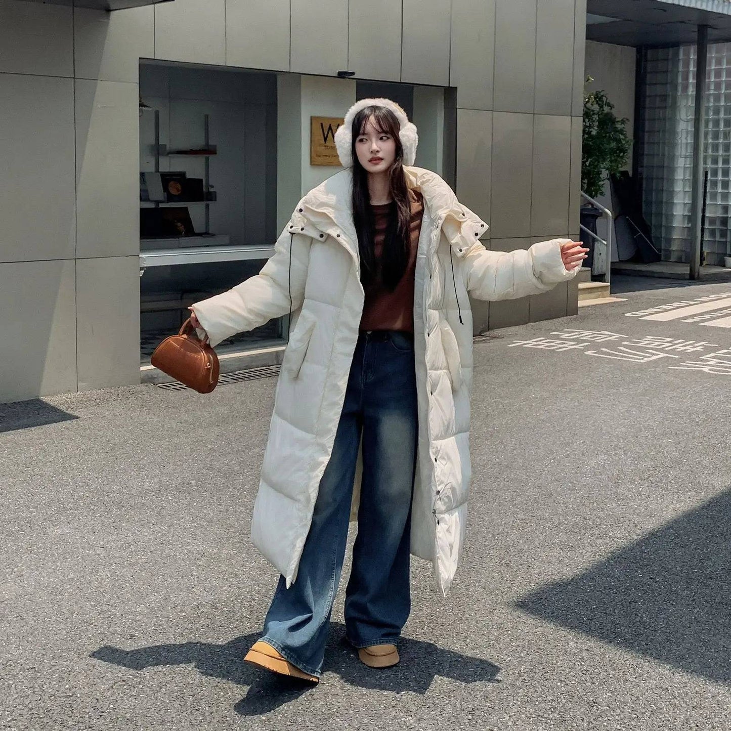 Women Winter Warm Long Coat - Xmaker