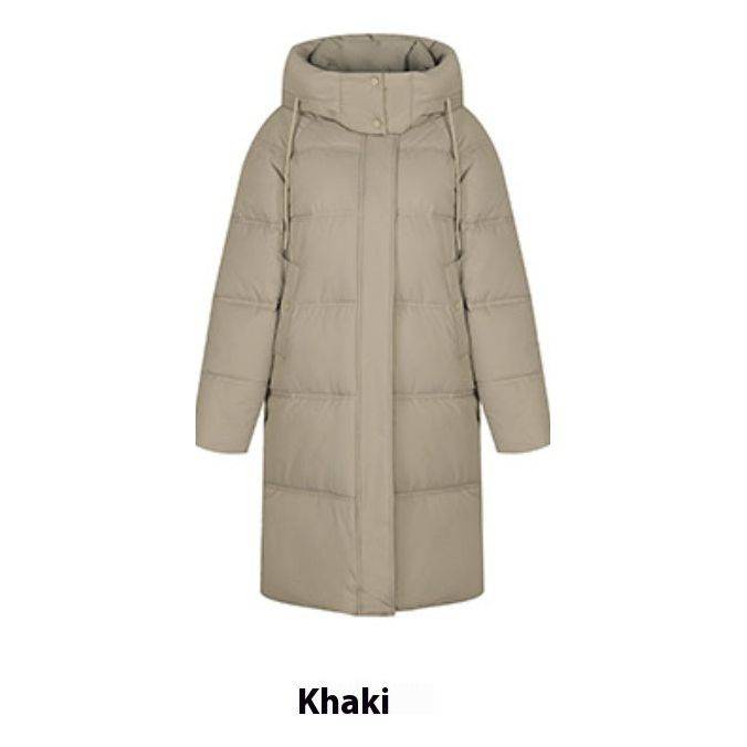 Long Over The Knee Thickened Hooded Jacket - Xmaker