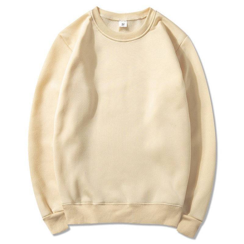 Oversized pullover round neck sweatshirt - Xmaker