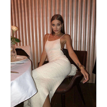 Plush Dress French Style Dress Long Dress Royal Sister Style Ladies Long Dress - Xmaker