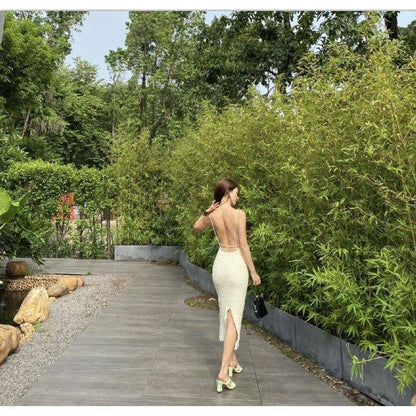 Plush Dress French Style Dress Long Dress Royal Sister Style Ladies Long Dress - Xmaker