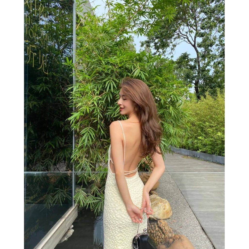 Plush Dress French Style Dress Long Dress Royal Sister Style Ladies Long Dress - Xmaker