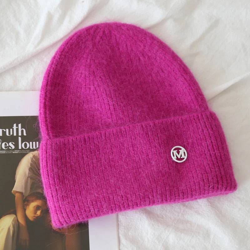 Cashmere Wool Soft Knitted Hat