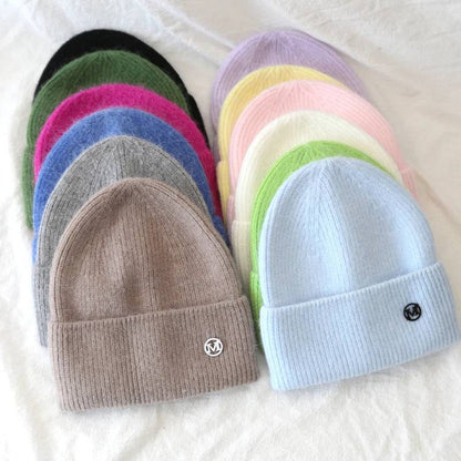 Cashmere Wool Soft Knitted Hat