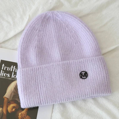 Cashmere Wool Soft Knitted Hat