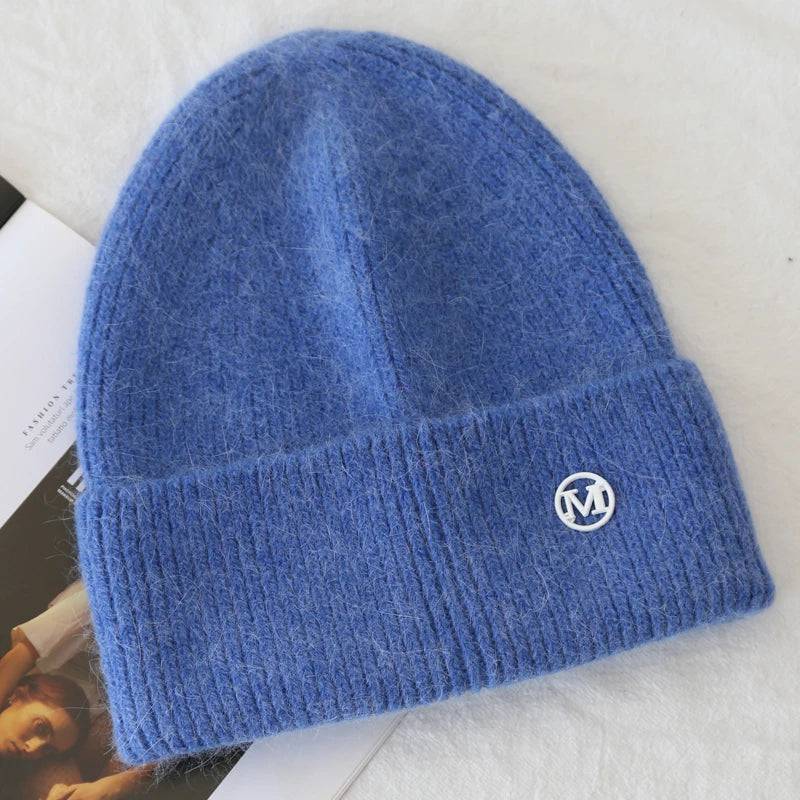 Cashmere Wool Soft Knitted Hat