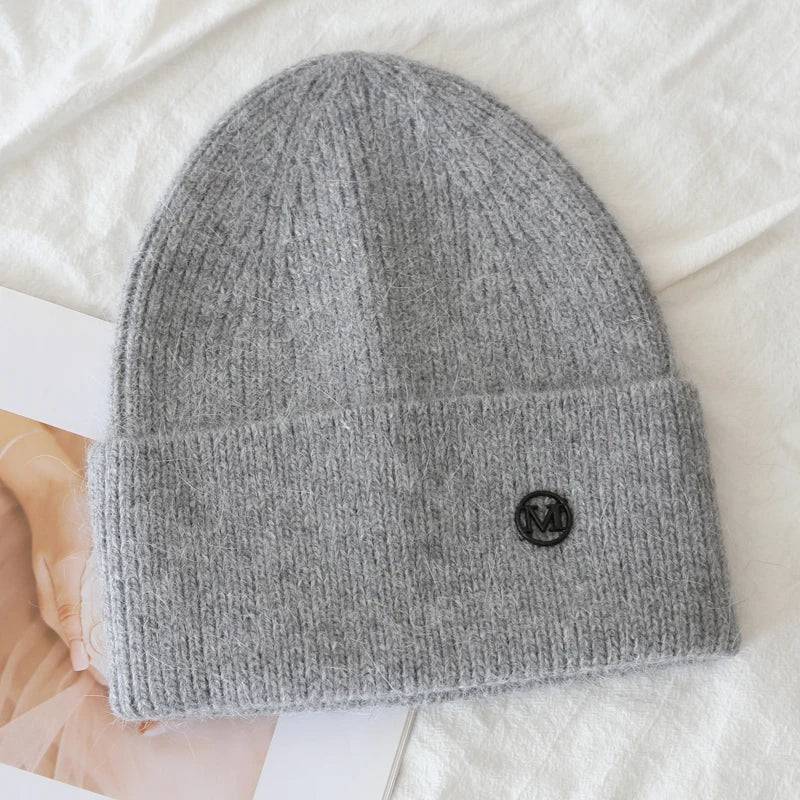 Cashmere Wool Soft Knitted Hat