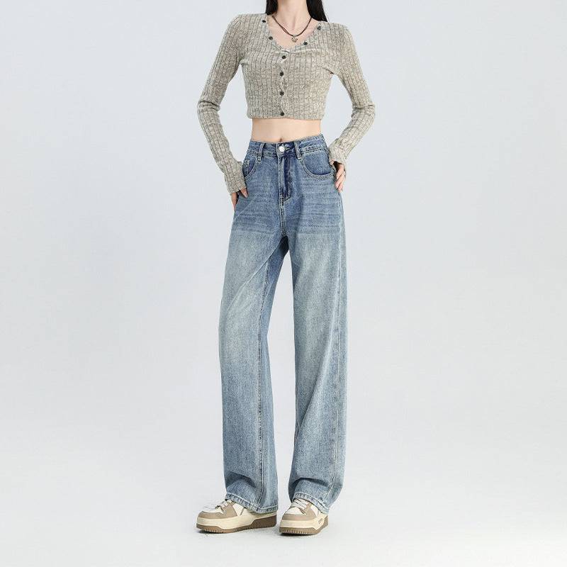 Turkish Narrow Wide-leg Jeans - Xmaker