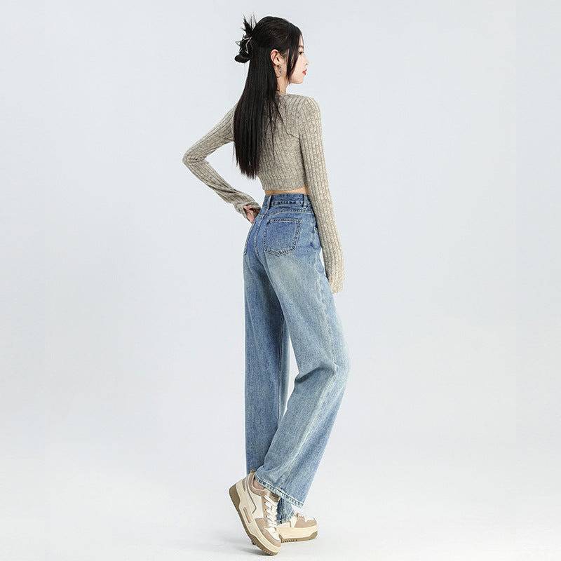 Turkish Narrow Wide-leg Jeans - Xmaker