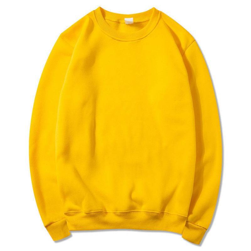 Oversized pullover round neck sweatshirt