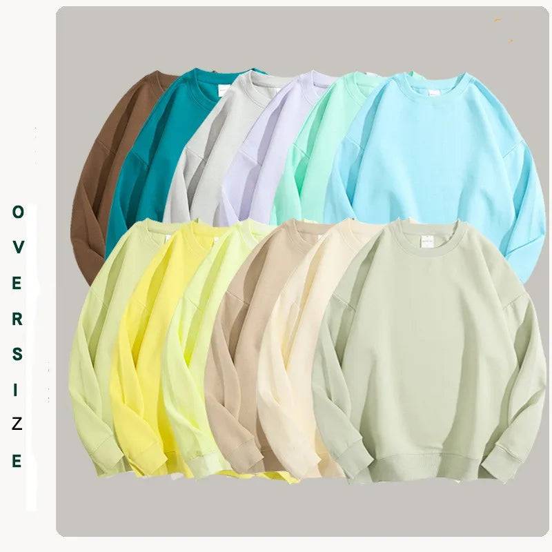 Round Neck Cotton Hoodies - Xmaker