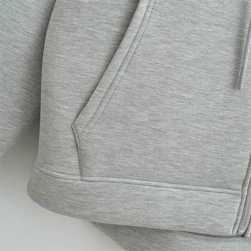 Women's Oversize Hoodie with zipper - Xmaker