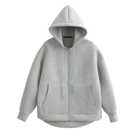 Women's Oversize Hoodie with zipper - Xmaker