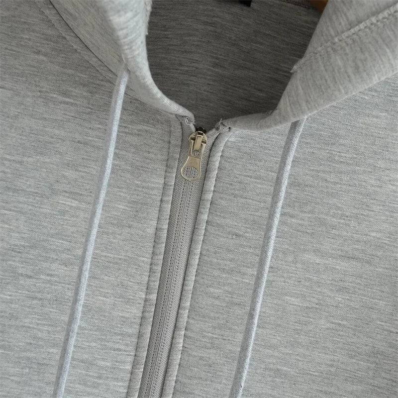 Women's Oversize Hoodie with zipper - Xmaker