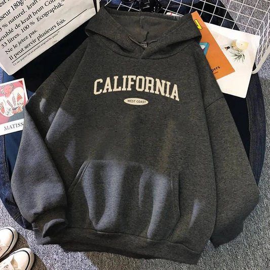 California West Coast Design Womens Hoodies - Xmaker