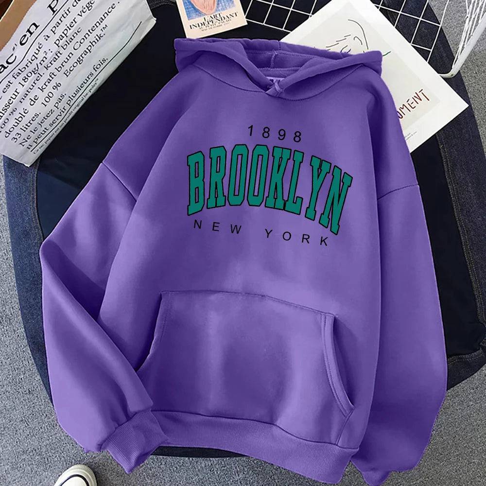 City Printed Women Hoodies - Xmaker