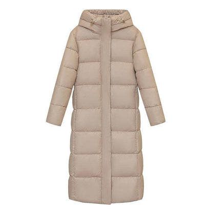 Women's Warm Winter Side Slit Cotton Padded Down Jacket - Xmaker