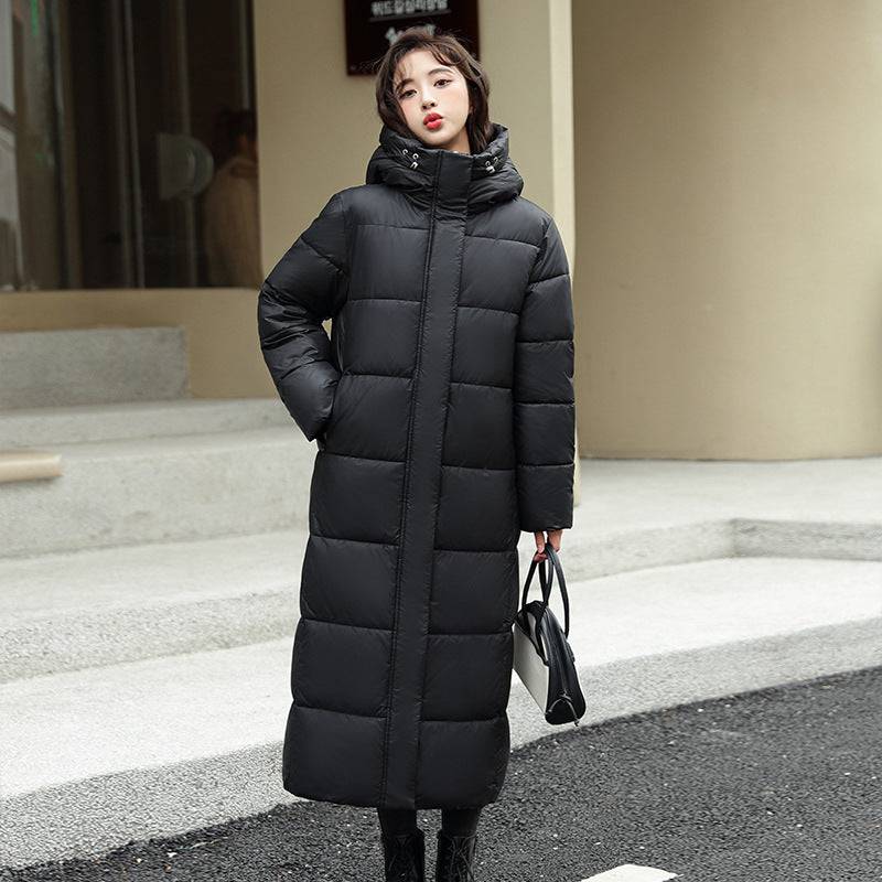 Women's Warm Winter Side Slit Cotton Padded Down Jacket - Xmaker