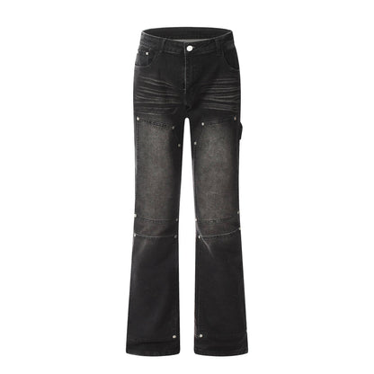 Washed High Street Vintage Jeans Men's Skinny Jeans - Xmaker