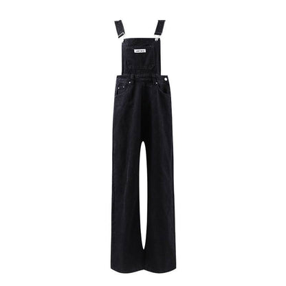 High Street Denim Suspender Pants Women's Summer - Xmaker