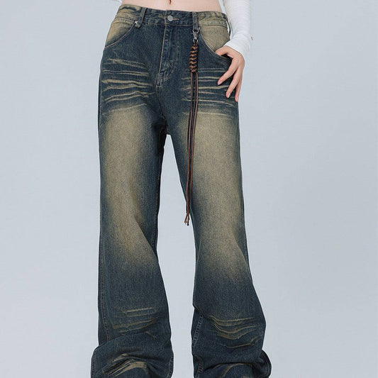 Retro Micro-pull Jeans Men - Xmaker