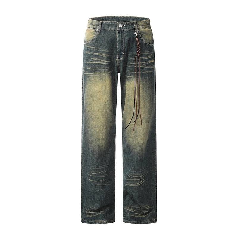 Retro Micro-pull Jeans Men - Xmaker