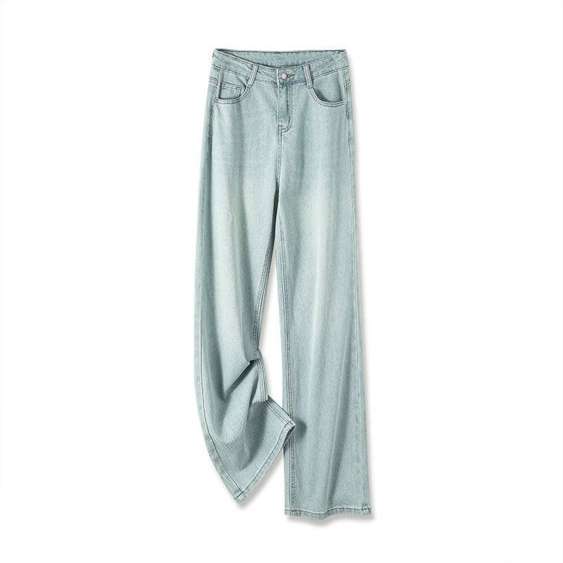 Mint Mambo Green Wide Leg Soft Jeans - Xmaker