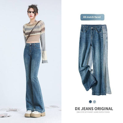 Ankle-length Bell-bottoms Live Broadcast Slim Fit Slimming - Xmaker