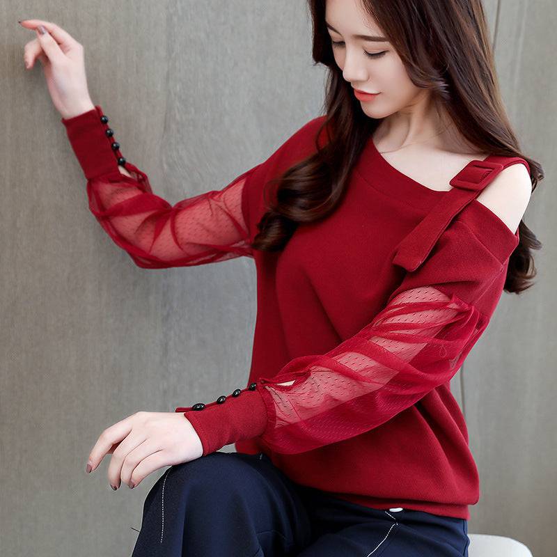 Autumn long sleeve shirt women - Xmaker