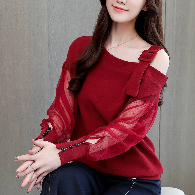 Autumn long sleeve shirt women - Xmaker